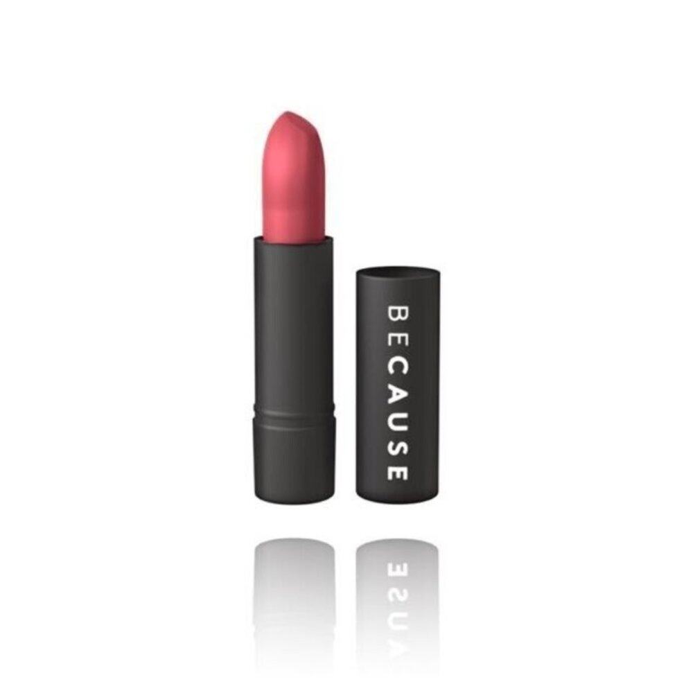 BeCause Cosmetics Ultra-Rich Long Wear Lipstick Tea Rose‎ New In Box